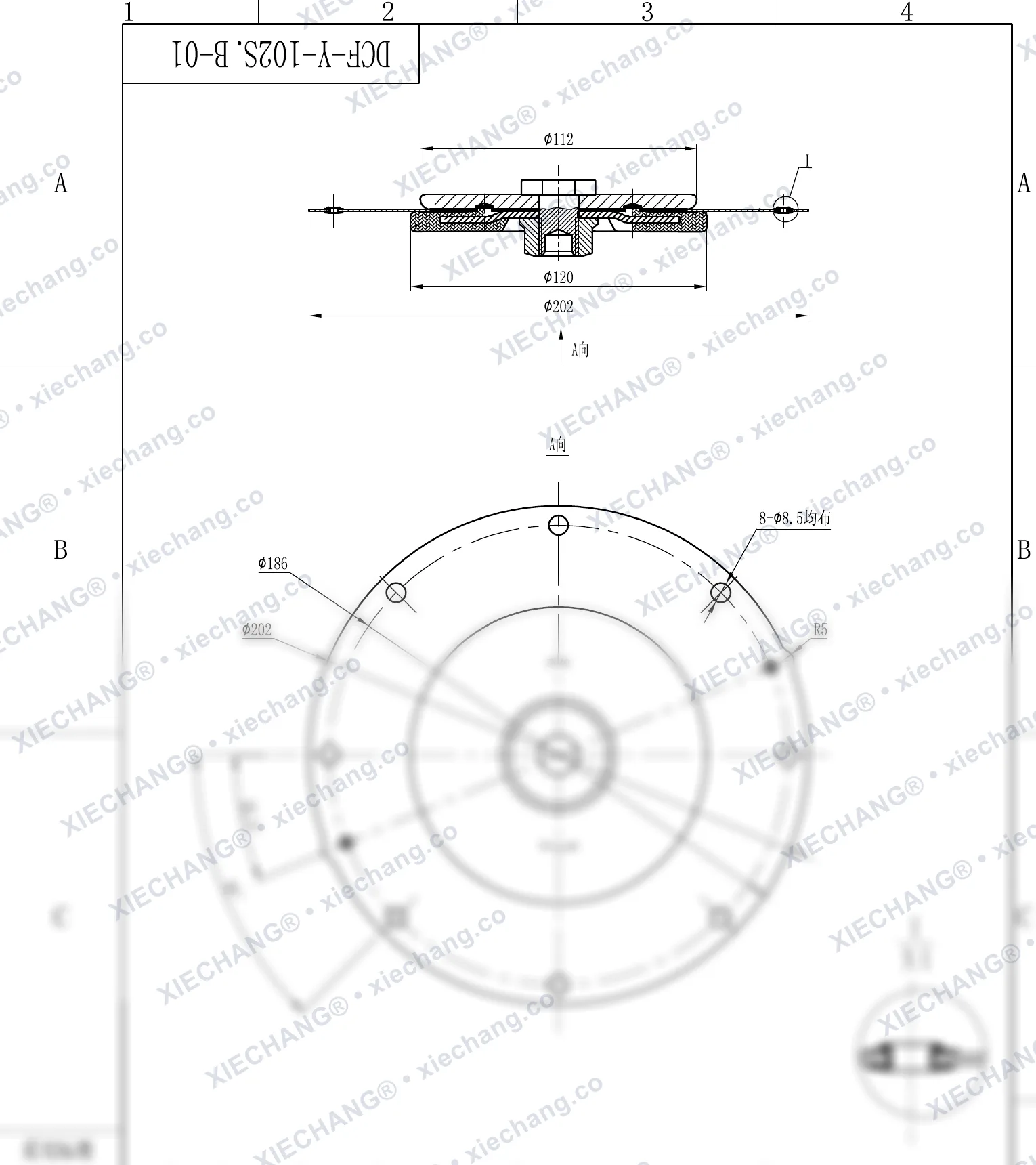 DCF-Y-102S.B-01 — Plan d'assemblage