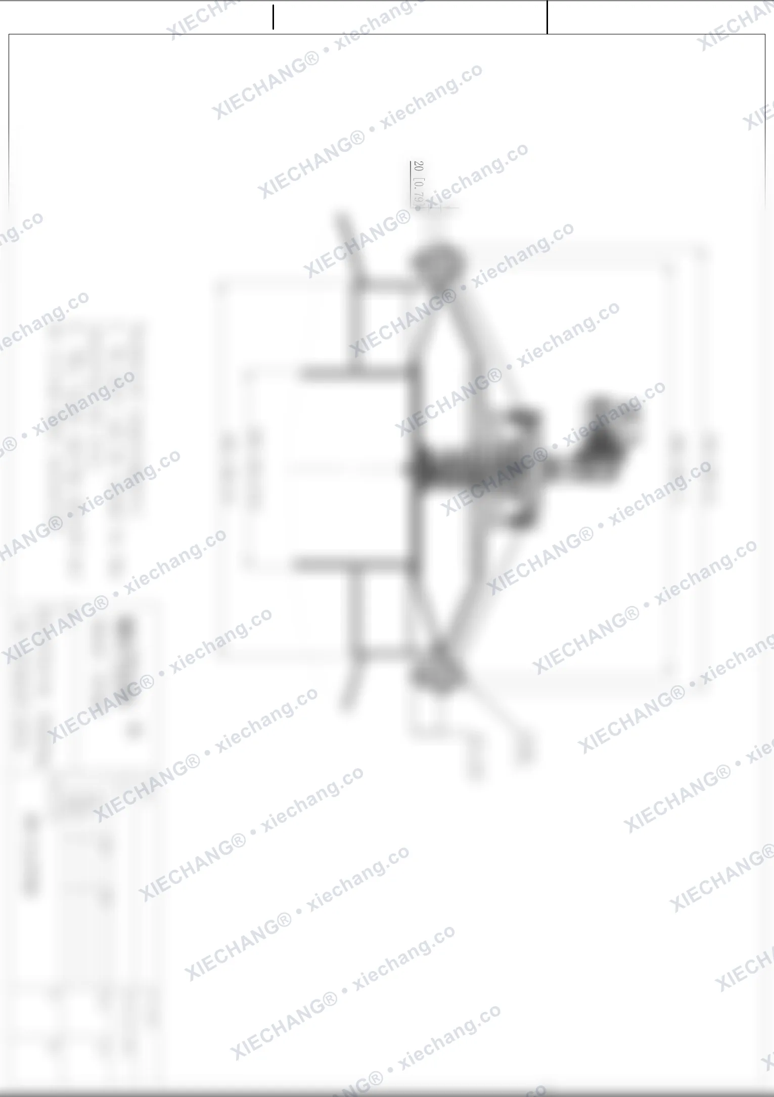 WPS-CA/EP300 · 12 inch · vanne grande taille à très basse pression — Plan d'installation
