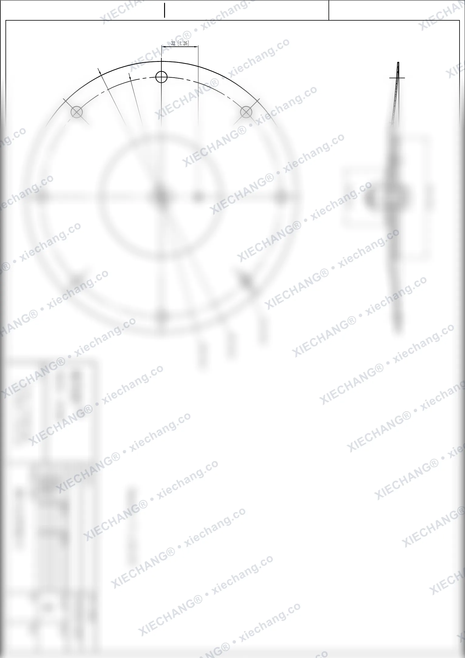 WPS-CA/EP350/II · 14 inch · deuxième étage · assemblage de membrane de grande vanne — Plan d'assemblage
