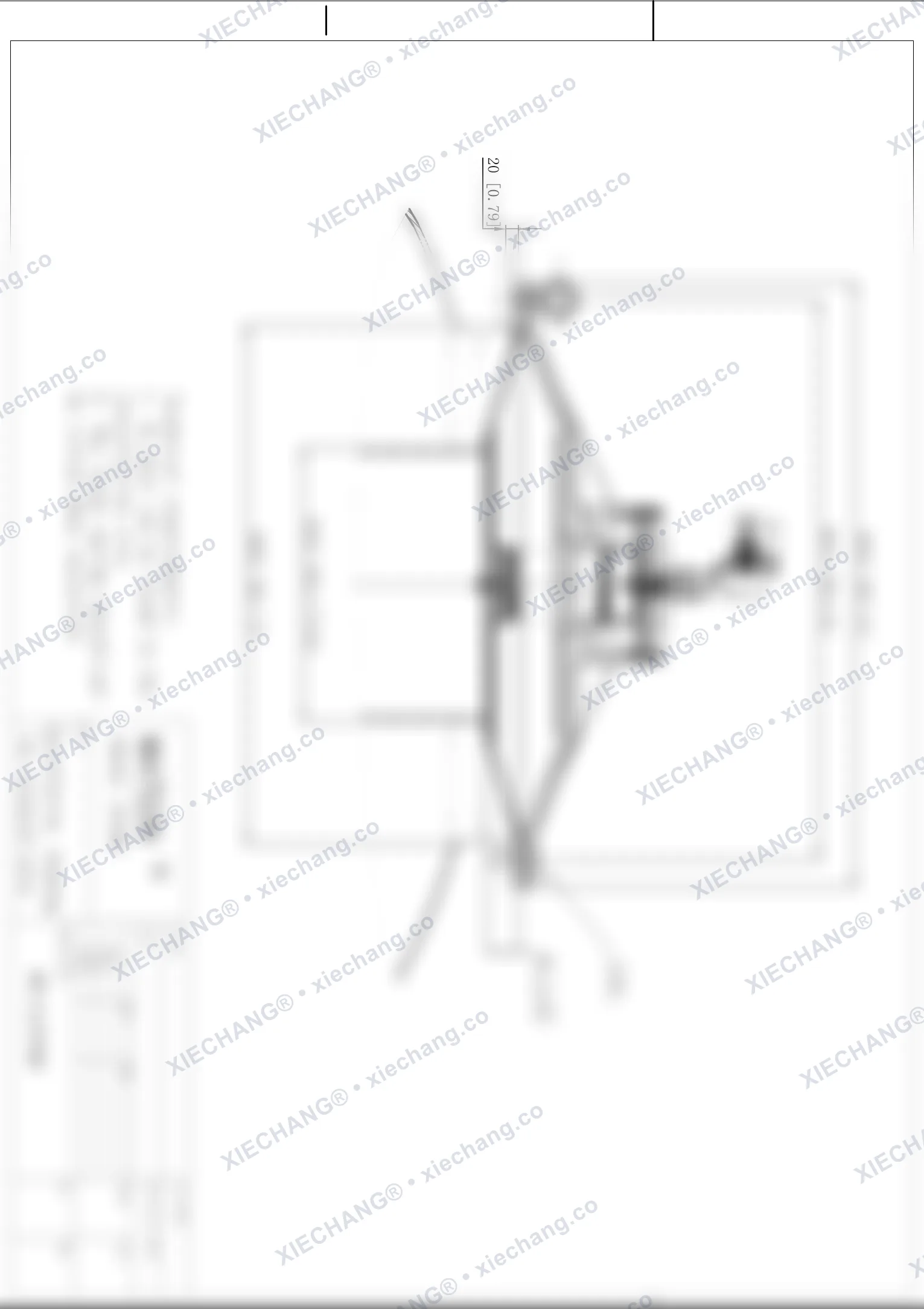 WPS-CA/EP400 · 16 inch · vanne grande taille à très basse pression — Plan d'installation