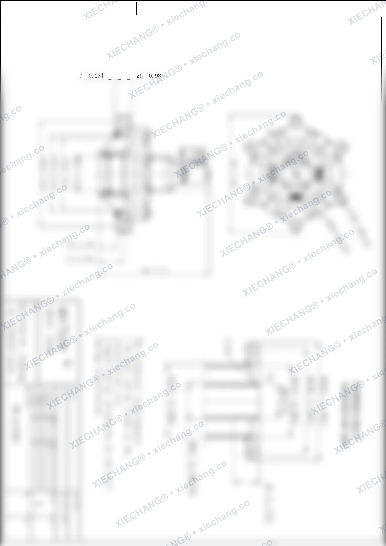 WPS-CA/EP50 · vanne immergée — Plan d'installation