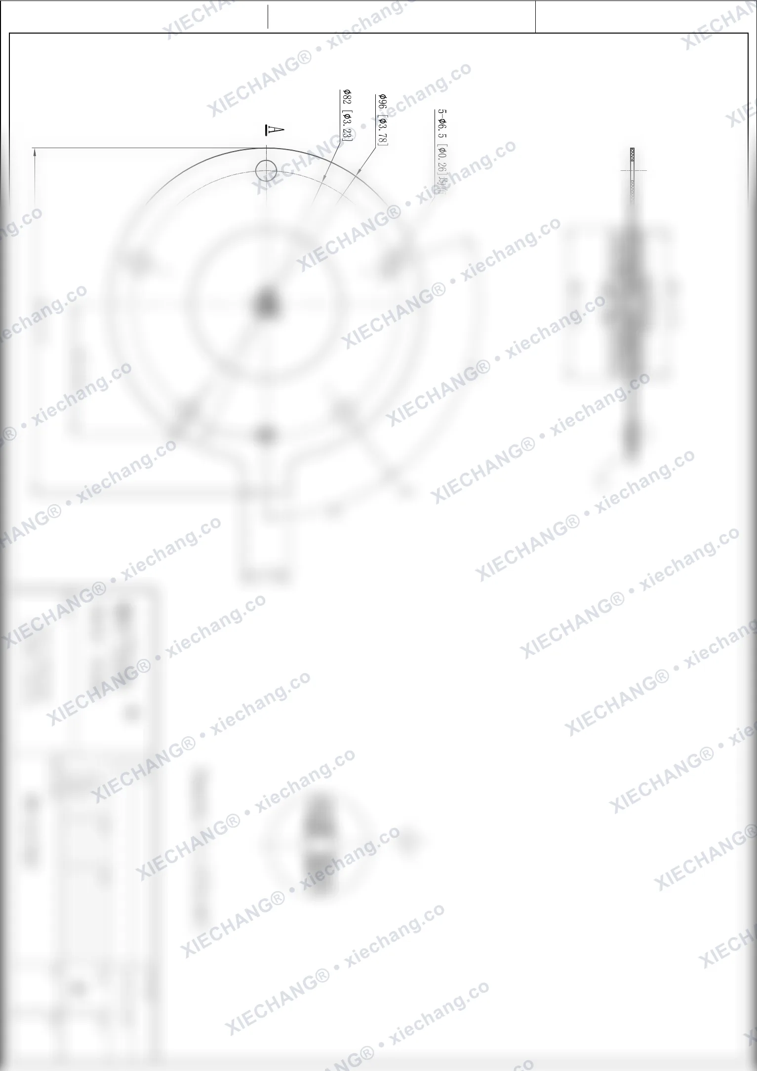 WPS-CA/TG25 — Plan d'assemblage