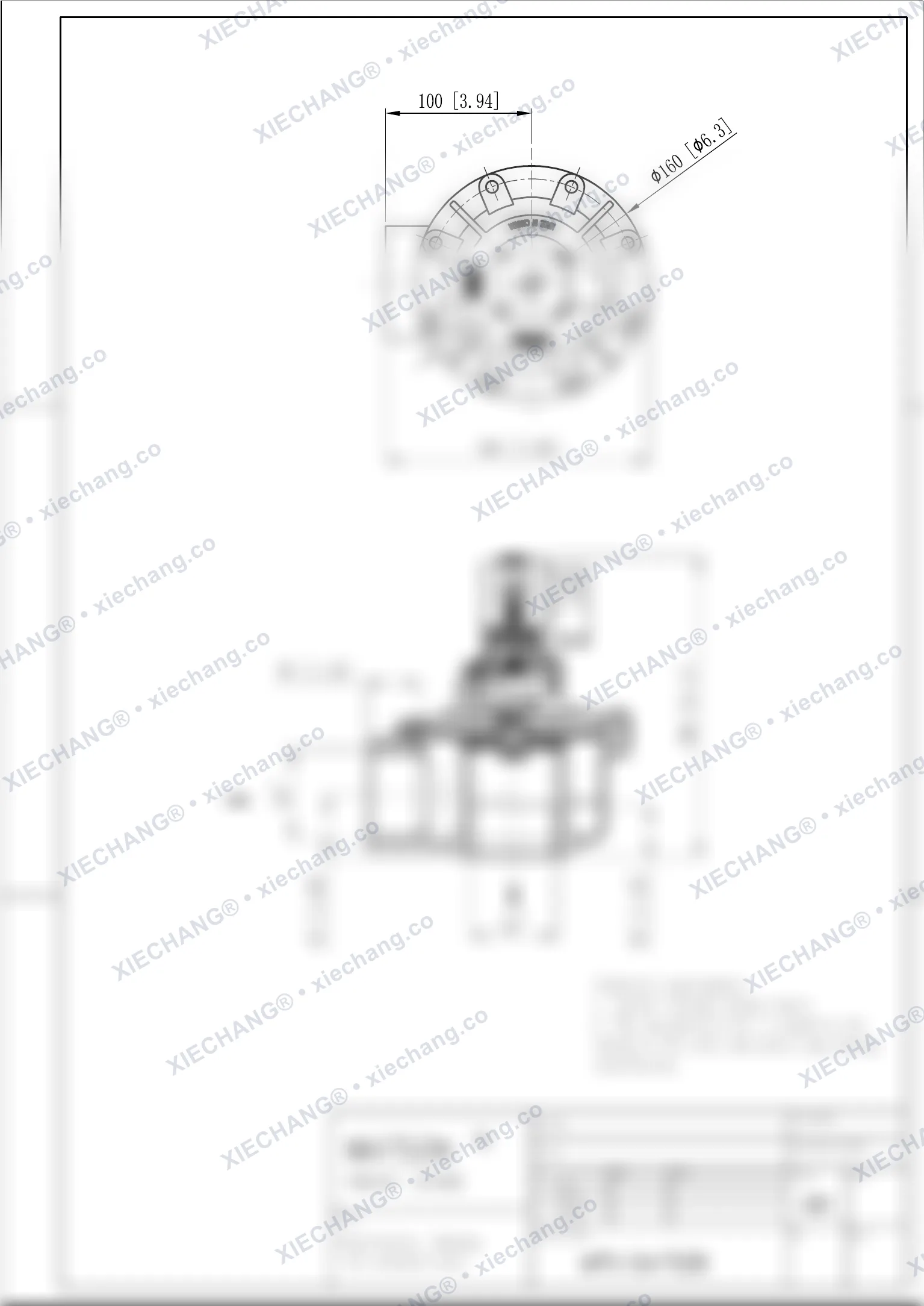 WPS-CA/TG50 · vanne à angle droit — Plan d'installation