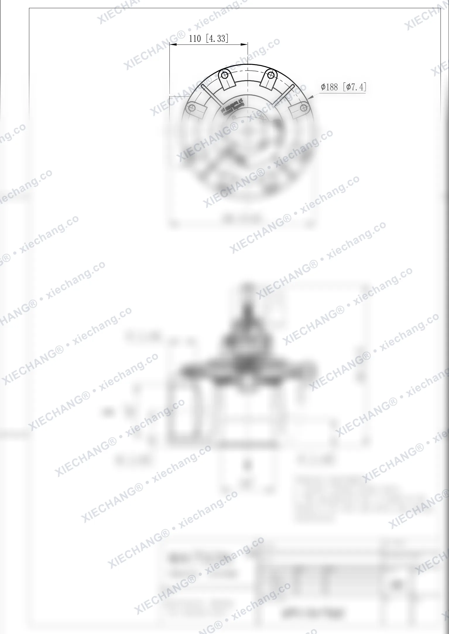 WPS-CA/TG62 · vanne à angle droit — Plan d'installation