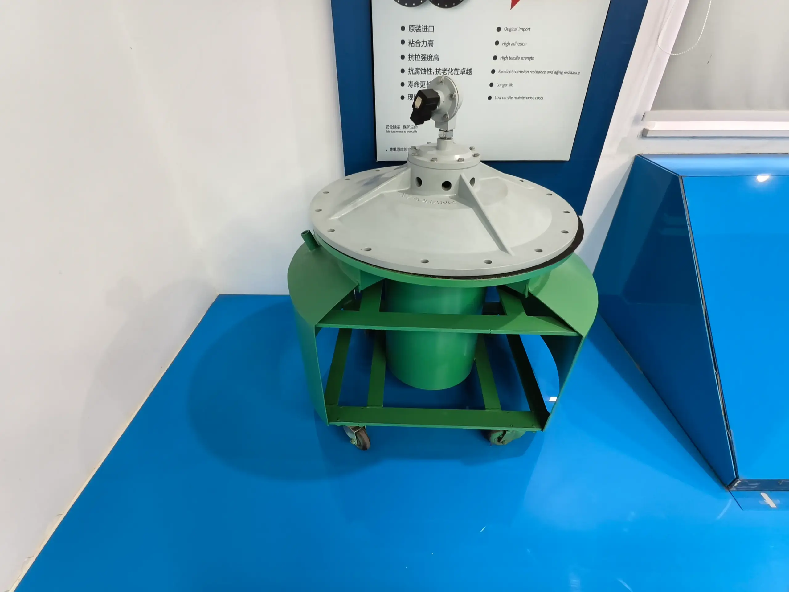 DMY-III vue détaillée du produit, électrovanne grand diamètre, vue 2